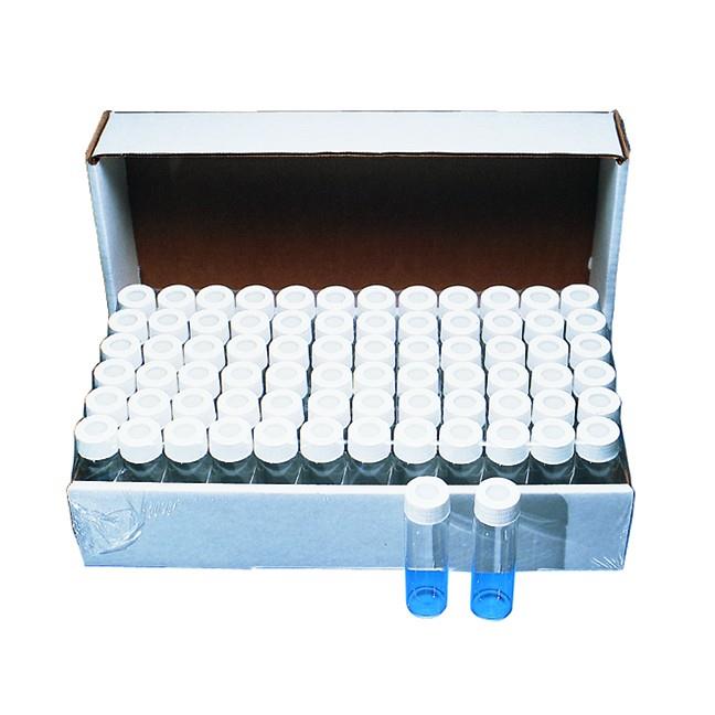 Chromatography Research Supplies 20 mL Precleaned and Presassembled Clear EPA Vial (72/pk)
